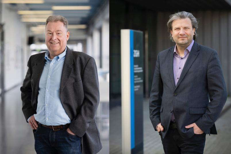 Martin R. Hofmann (links) und Alfred Ludwig